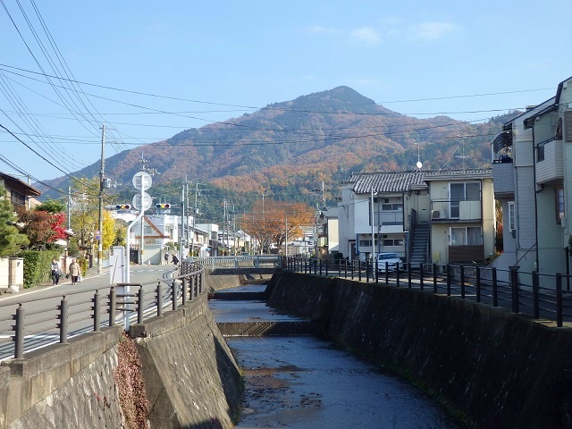 音羽川と比叡山