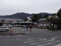 大覚寺バス停